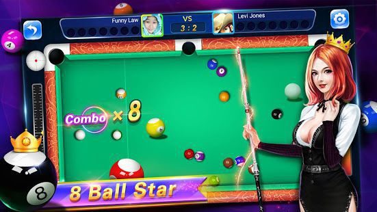 screenshot 1 do 8 Ball Star - Ball Pool Billiards